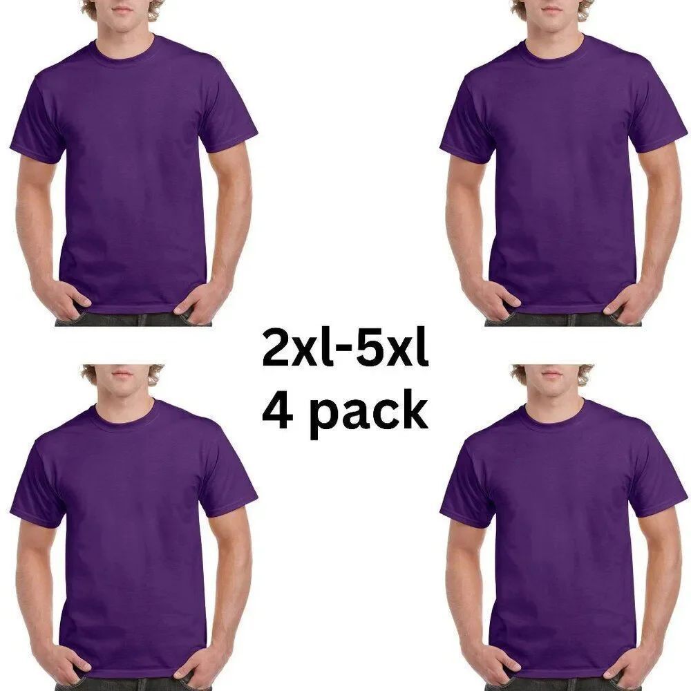 NEW 4 pack unisex/ men women shirt short sleeve 4 shirts great deal!